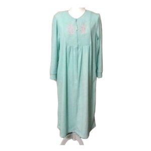 [Heather Collection] Nightgown with embroidery